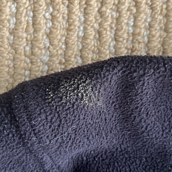 The North Face boys Black Long Sleeve Full Zip Front  Fleece Jacket SZ XL 18-20 - Picture 11 of 13